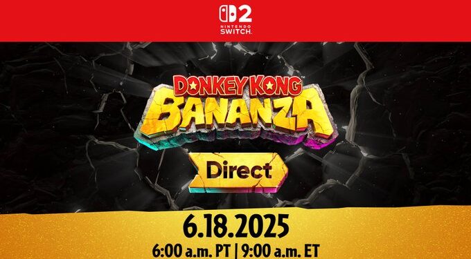 Donkey Kong Bananza Nintendo Direct Announced